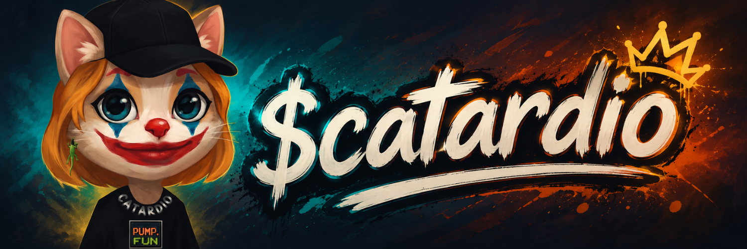 $catardio — the clown cat of Solana